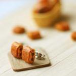 Food Earrings - Pain Au Cho..