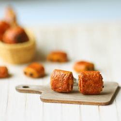 Food Earrings - Pain Au Chocolat Earrings Stud